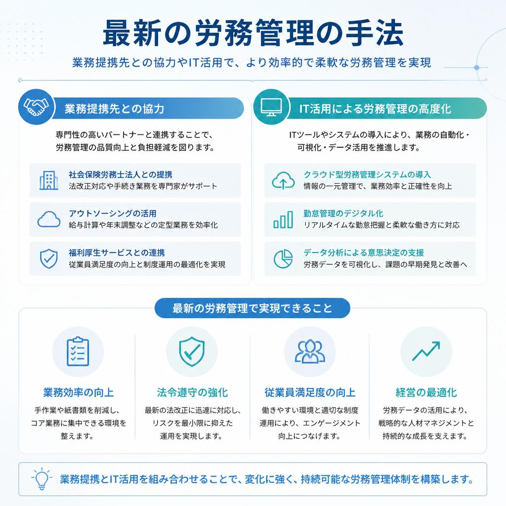 4. 労務管理の最適化手法
